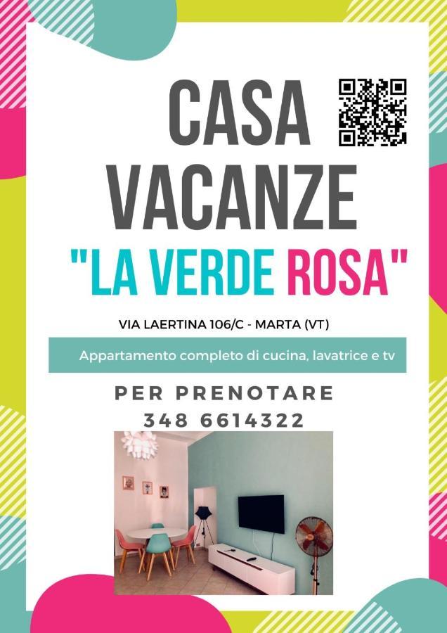 La Verde Rosa - Casa Vacanze A Due Passi Dal Lago Marta Εξωτερικό φωτογραφία